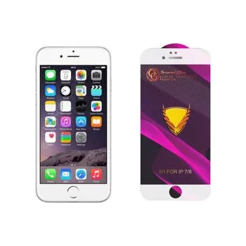 3D Ochranné tvrzené sklo bílé na iPhone 7/8