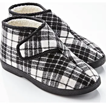 Dámské pantofle Bačkory černá-bílá 42