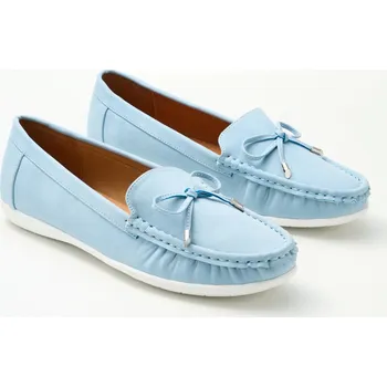 Dámské mokasíny Mokasíny Susi světle modrá 40