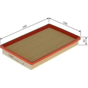 Vzduchový filtr Vzduchový filtr BOSCH 1 457 433 685