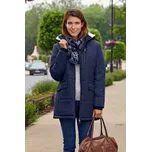 Prošívaná bunda Bordeaux modrá M