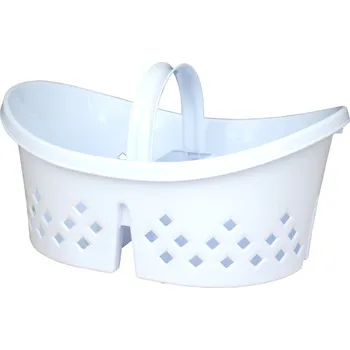 Úklidový organizér bílá 33x24x18 cm