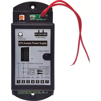 Napájecí zdroj K70 pro přístupové systémy DC 12V / 3A