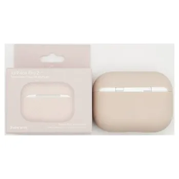 Příslušenství pro sluchátka Jednobarevný obal pro AirPods PRO / 2 PRO,Baby pink