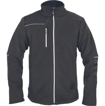 Pánská softshellová bunda LITZ | TAURUS fleecová bunda - černá / M / M / černá