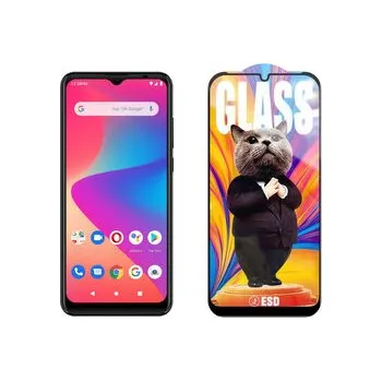 3D Ochranné tvrzené sklo na Blu G50 Mega - Mr. Cat ESD