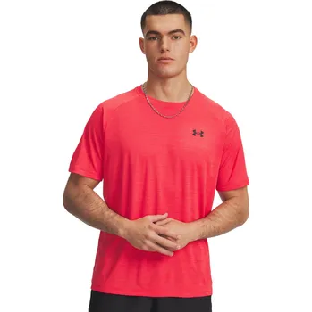 Pánské tričko Pánské tričko Under Armour Tech Textured SS velikost 5XL racer red