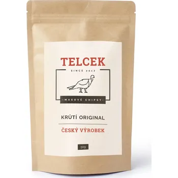 Sušené maso TELCEK MASOVÉ KRŮTÍ CHIPSY 50g | CHILLI