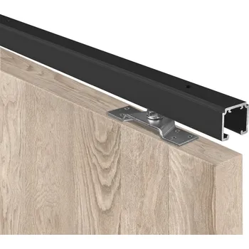 Interiérové dveře SC - POSUVNÝ SYSTÉM SERIES 100 SILENT 120 KG SC – posuvný systém 100 SILENT pro dvoukřídlé dveře 2D 4000/120 BS - Černá matná