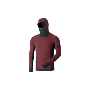 Pánská mikina Dynafit Alpine Long Sleeve Shirt Men burgundy 3010 XL; Červená mikina + DÁREK DLE VÝBĚRU!