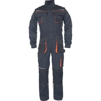 Pracovní kombinéza CERVA GROUP a.s. | EMERTON STRETCH kombinéza - šedá/oranžová / 60 / 2XL / šedá
