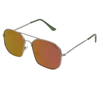 Dětské sluneční brýle zrcadlovky, UV 400 - zelená noha