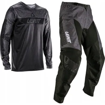 Moto bunda Leatt dětská moto souprava Cross Enduro Stealth Black/Grey S 120-130cm