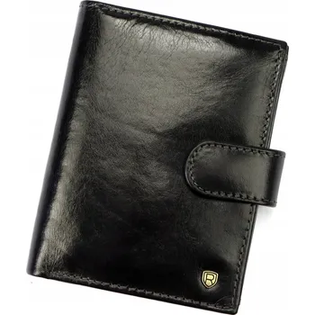 Peněženka Rovicky pánská peněženka z pravé kůže černá - muž