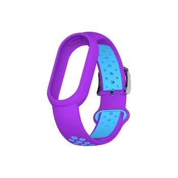 Chytré hodinky Náhradní náramek Mi band 8/9/10 EF,Fialovo-Modrá,Xiaomi Mi Band 8/9/10