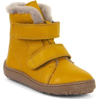 Dámská zdravotní obuv Froddo barefoot zimní kožené G3160248-9 Dark yellow Velikost EU: 30, vnitřní délka: 199, vnitřní šířka: 75