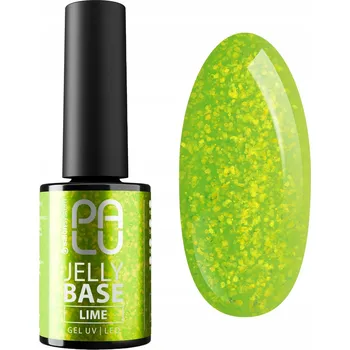 Lak na nehty PALU JELLY BASE LIME 11G - Podkladová báze pod gel lak, limetková