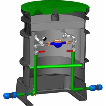 vodoměrná šachta Roto Vodoměrná šachta RoTermo DN600