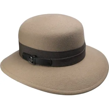 Klobouk Mayser Dámský béžový nemačkavý klobouk - Palmira Velikost: 57 cm (M)