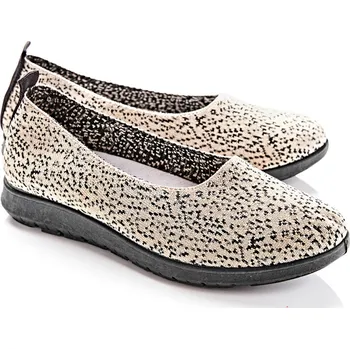 Dámské baleríny Baleríny Vicky béžová-černá 40