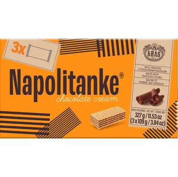 Kraš Napolitanke chocolate cream 327 g