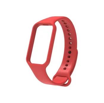 Chytré hodinky Jednobarevný náhradní náramek Mi Band 8 Active / Redmi Band 2,Červená