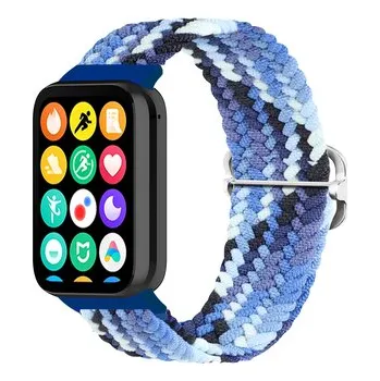 Příslušenství k chytrým hodinkám Pletený řemínek pro Mi Band 8 PRO,Odstíny modré