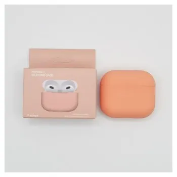 Příslušenství pro sluchátka Jednobarevný obal pro AirPods 3,Papaya