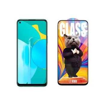 3D Ochranné tvrzené sklo na Honor 30S - Mr. Cat ESD