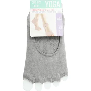 Dámské ponožky Ponožky na jógu šedá uni 36 - 41