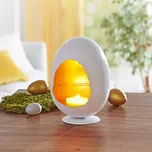 Velikonoční vejce z kovu Výška. 20 cm. Dodáváno bez čajové svíčky.