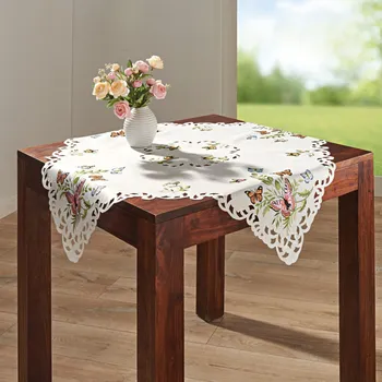 ubrus Ubrus Motýli bílá 000 85 x 85 cm