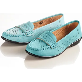 Dámské mokasíny Mokasíny Jana světle-modrá 41