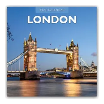 Diář London 2026 - 16-Monatskalender (EN)