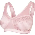 3 podprsenky modrá,růžová,černá 36/38