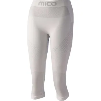 MICO WMN 3/4 TIGHT PANTS ODOR ZERO IONIC+® SKINTECH Silver Velikost: I/XS-S