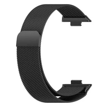 Příslušenství k chytrým hodinkám Milánský magnetický tah pro Huawei Fit 3,Černý