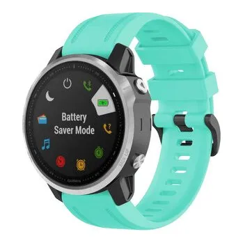 QuickFit silikonový řemínek s přezkou 20mm,Tyrkysový