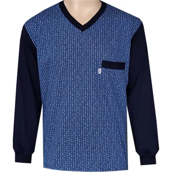 Pánský Pyžamový Kabátek FOLTÝN PPKD97 Velikost: XL, Materiál: Mako-úplet