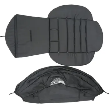 Příslušenství pro přepravu dětí Podložka a sluneční clona na kočárek Babyzen YOYO Ochranný doplněk proti slunci Pohodlí pro miminko Letní prodyšný set černá