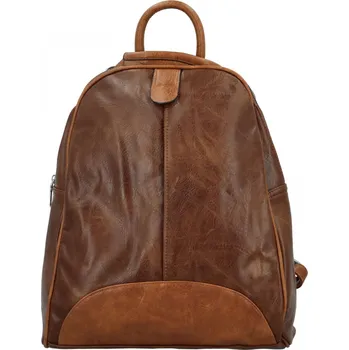 Kabelka Trendy dámský koženkový kabelko-batůžek Eligio, hnědý
