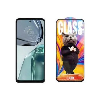 3D Ochranné tvrzené sklo na Motorola Moto G 2022 - Mr. Cat ESD