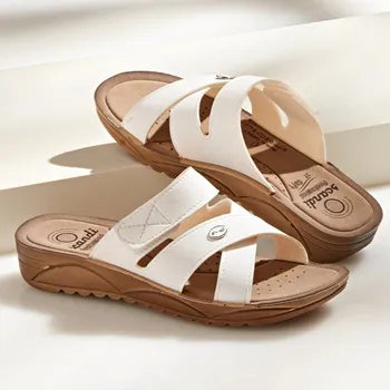 Dámské pantofle Pantofle Elza bílá 41