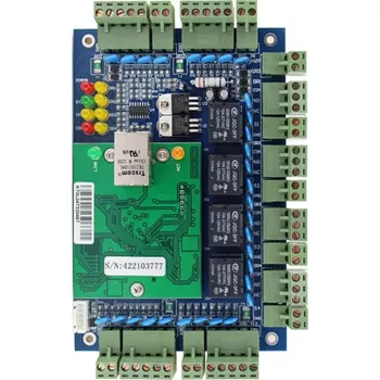 Přístupový kontrolér TCP/IP 4/4 Wiegand 26 pro přístupový systém pro 4ks dveří