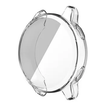 Chytré hodinky Ochranný silikonový kryt pro Vivoactive 4 / Venu 2 45mm,průhledný