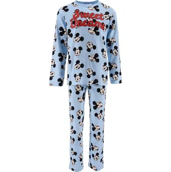 Světle modré dluhé pyžamo Disney Mickey Mouse Velikost: 104