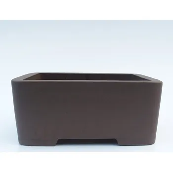 Květináč Miska 26 x 20 x 11 cm barva hnědá