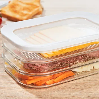 Dóza na potraviny 3 dózy k uchování čerstvosti 22,5 x 16 x 9 cm