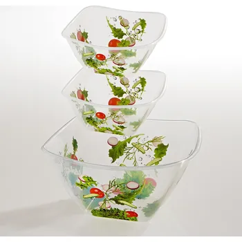 3dílná sada salátových misek