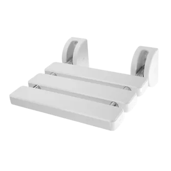 Koupelnové sedátko Nástěnné sklopné sedátko do sprchy bílá